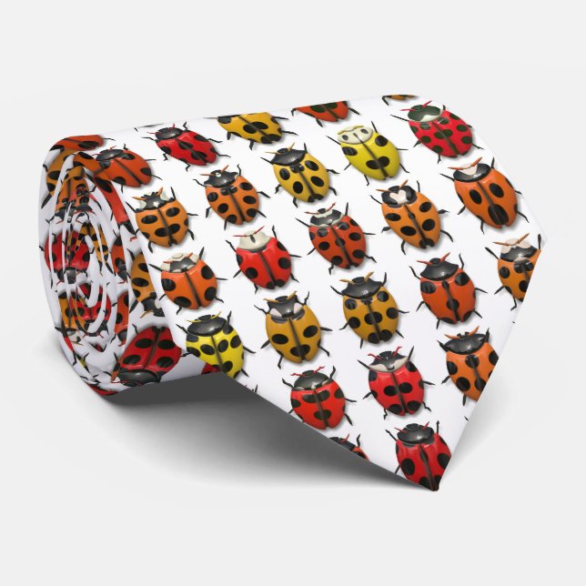 Lady Bugs 1 Tie (Rolled)