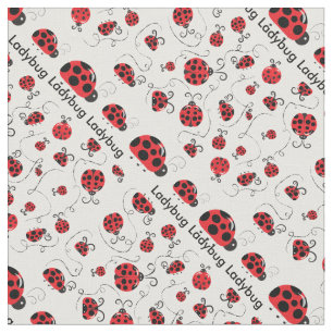 Lady Bugs  Everywhere Fabric