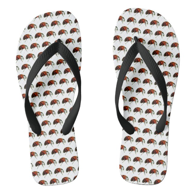 Lady Bugs  Flip Flops (Footbed)