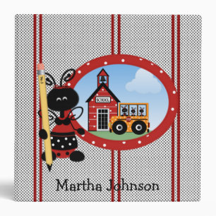 Lady Bugs Teacher's Class Planner Binder
