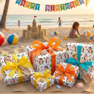 Lady Bugs  Wrapping Paper