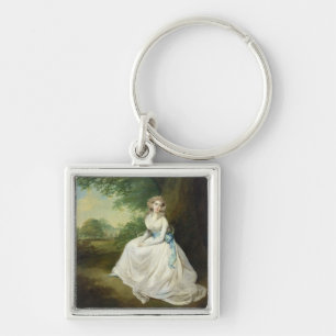 Lady Chambers, c.1789 (oil on canvas) Keychain