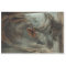 Lady dancing flowing dress cathedral decoupage