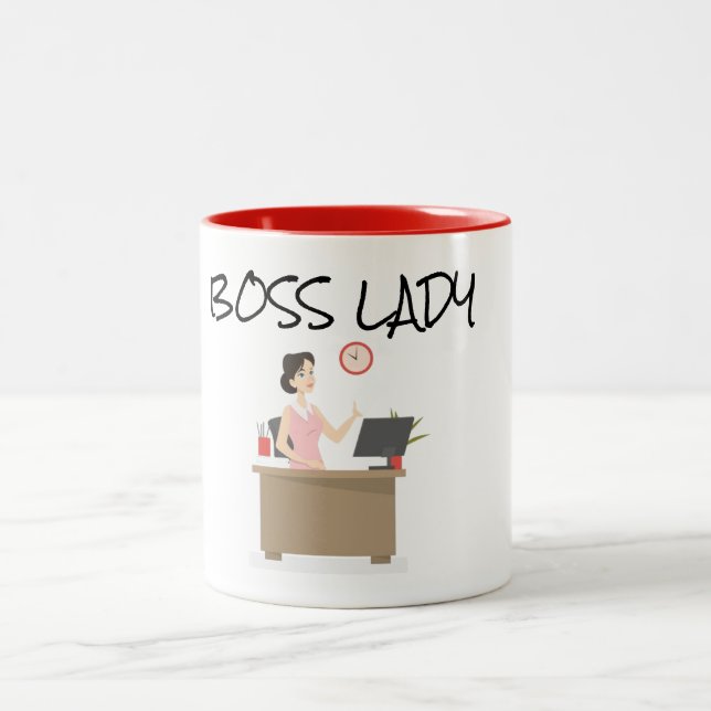 ***LADY EN BOSS*** MUG POUR N'IMPORTE QUELLE OCCAS (Centre)