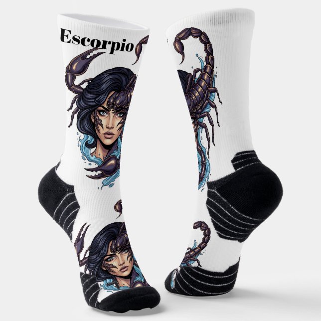 Lady Escorpio socks (Angled)