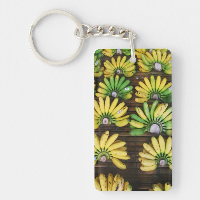 Lady Finger Bananas ~ Egg Banana (กล้วยไข่) Keychain (Front)