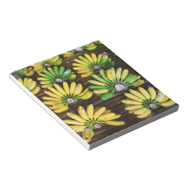 Lady Finger Bananas ~ Egg Banana (กล้วยไข่) Notepad (Angled)