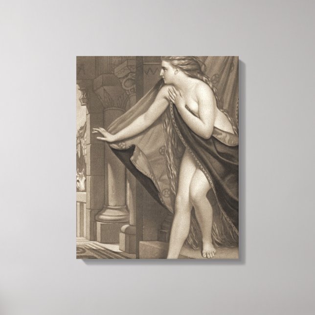 Lady Godiva 1873 Canvas Print (Front)