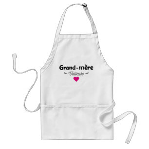 Lady grandmother standard apron