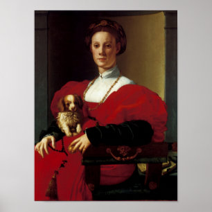 Lady in a Red Dress Poster