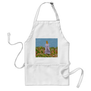 Lady in a Summer Field Apron