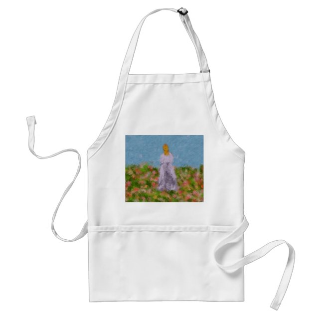 Lady in a Summer Field Apron (Front)