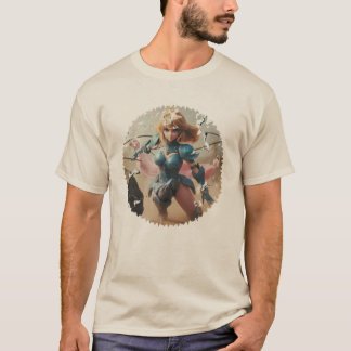 Lady in Blue Armour T-Shirt