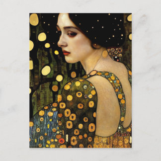 Lady in Gold  Photo Print Postcard