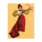 Lady In Red Postcard