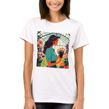 Lady in the Greenhouse