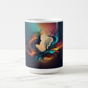 Lady in the Tree  Coffee Mug