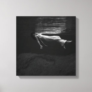Lady in the Water Canvas Print