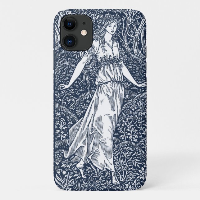 lady in the Woods Case-Mate iPhone Case (Back)
