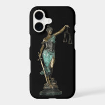 Lady Justice on Black Velvet