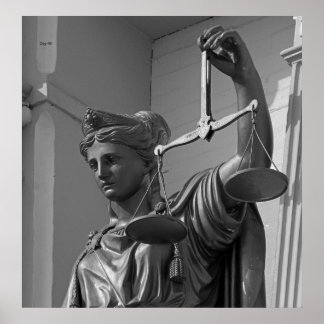 Lady Justice, Virginia City Poster