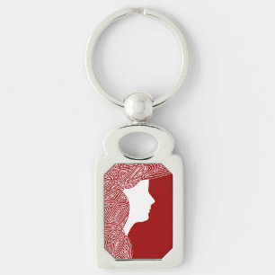 Lady Keychain