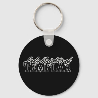 Lady Knights of Templar Keychain