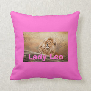 Lady Leo Lion Pillows