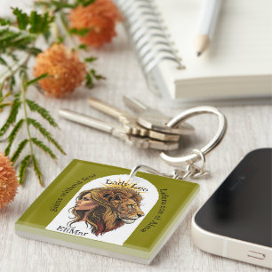 Lady Leo - Shine Without Fear Keychain
