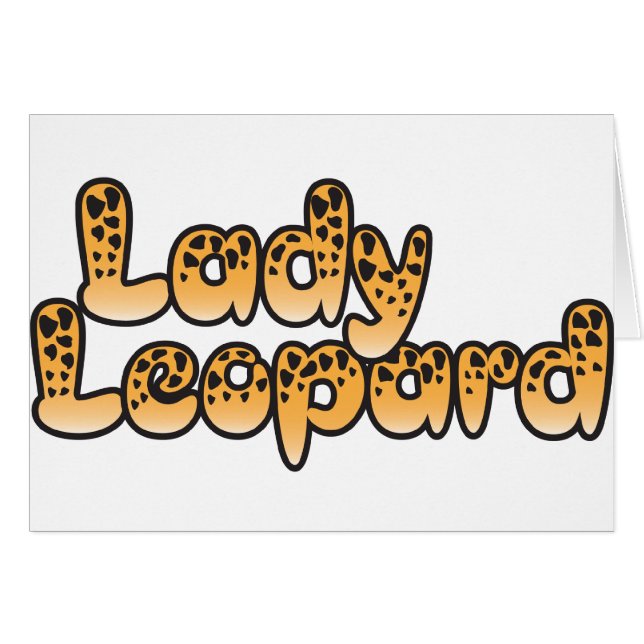 lady leopard (Front Horizontal)