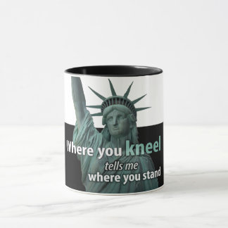 Lady Liberty latte Mug