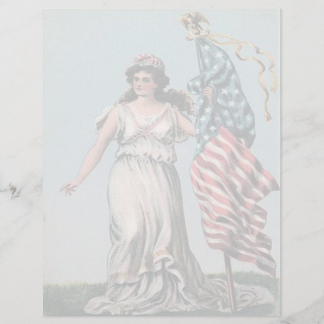 Lady Liberty Letterhead (Front)