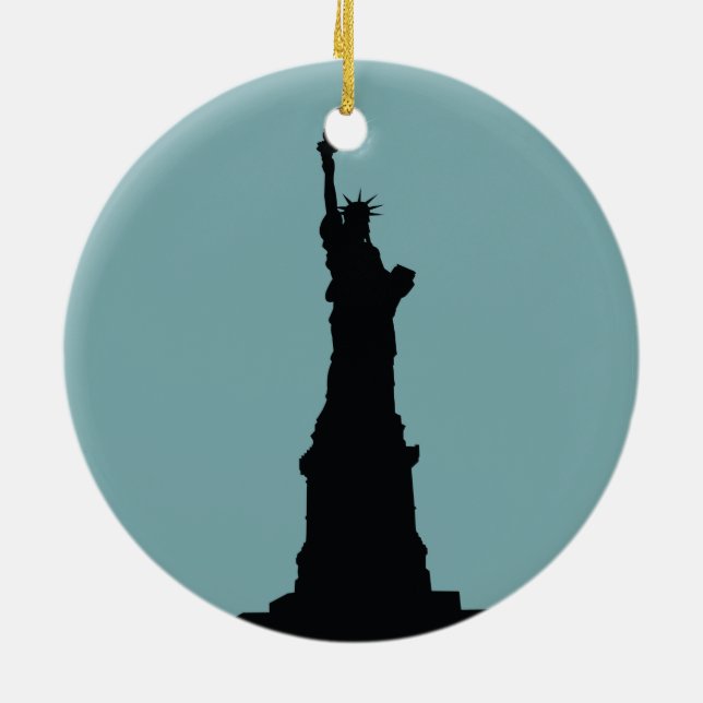 Lady Liberty Ornament (Back)