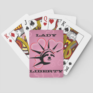 Lady Liberty Playing Cards