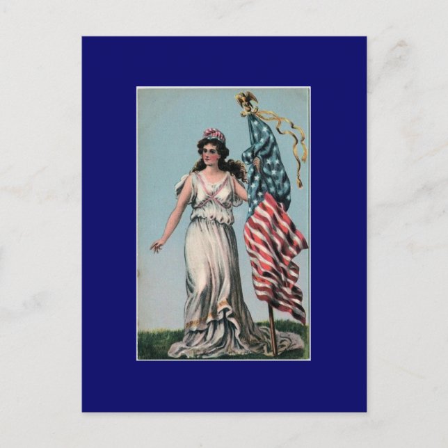 Lady Liberty Postcard (Front)