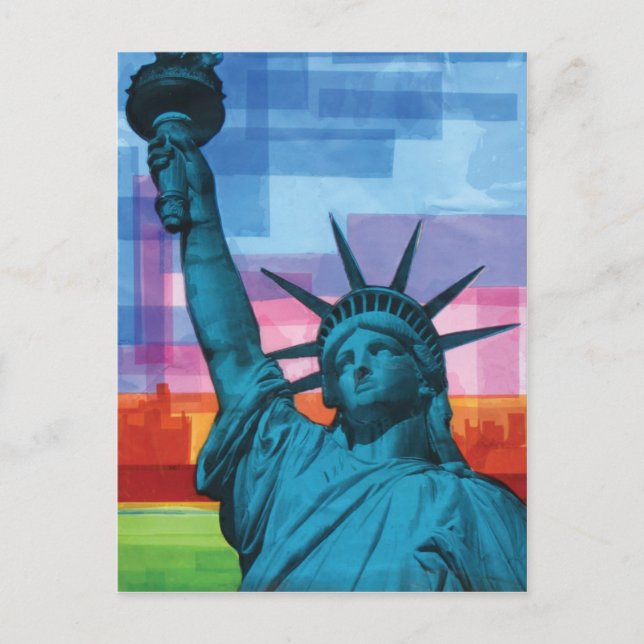 Lady Liberty Postcard (Front)