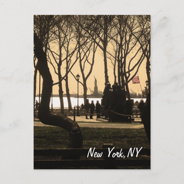 Lady Liberty Postcard (Front)