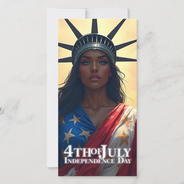 Lady Liberty Reimagined – A New Face of Freedom (Front)
