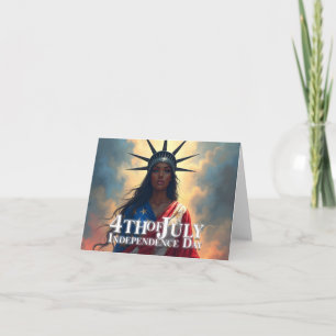 Lady Liberty Reimagined – A New Face of Freedom Card