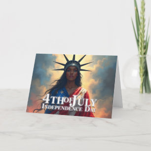 Lady Liberty Reimagined – A New Face of Freedom Card