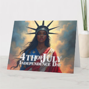 Lady Liberty Reimagined – A New Face of Freedom Card