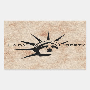 Lady Liberty Sticker