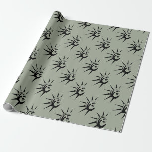 Lady Liberty Wrapping Paper