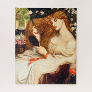 Lady Lilith (Stunning Beauty with Long Red Hair) Jigsaw Puzzle