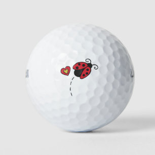 Lady Love Bug Golf Balls