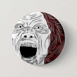 Lady Luck 2 Inch Round Button