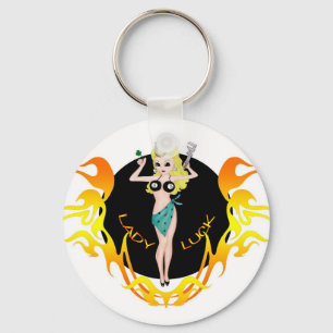 Lady Luck  Keychain