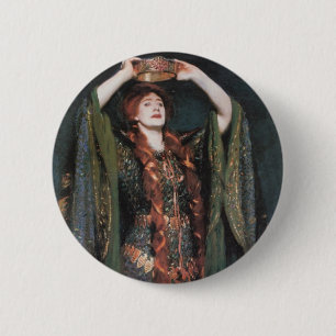 Lady Macbeth 2 Inch Round Button