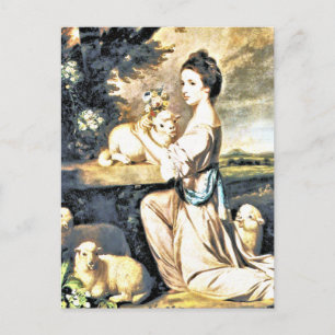 Lady Mary Leslie Postcard
