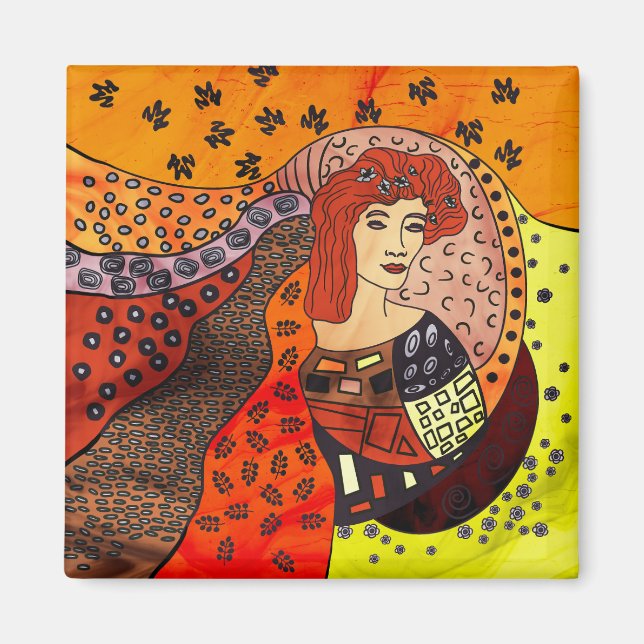 Lady Nature Magnet (Front)